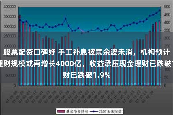 股票配资口碑好 手工补息被禁余波未消，机构预计5月理财规模或再增长4000亿，收益承压现金理财已跌破1.9%